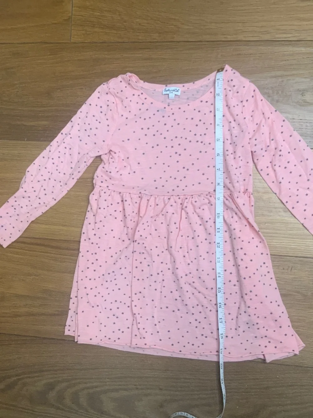 Splendid Girls Pink Dress with Blue Stars Size 5/6